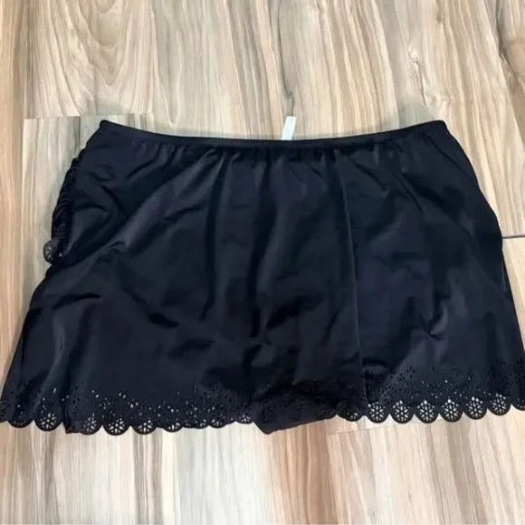 3X 26/28 Swim Skirt Cacique Lane Bryant waist 22”=relax to 27”stretched C7375 - Picture 3 of 5